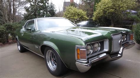 The Sound Of 1972 Mercury Cougar Xr7 351 Cleveland V8 Youtube