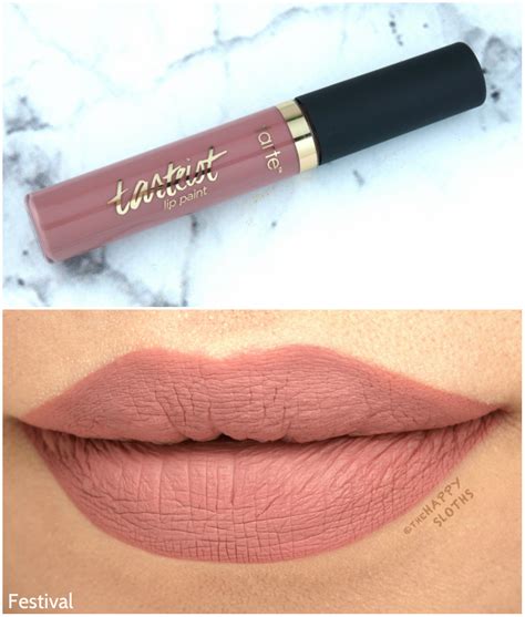 Tarte Tarteist Quick Dry Lip Paint In Exposed Festival Low Key And Obsessed Review And