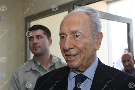 Israeli President Shimon Peres Editorial Stock Image Image Of Face