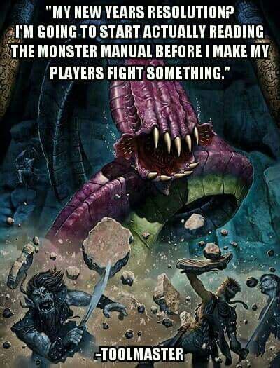 Lift your spirits with funny jokes, trending memes, entertaining gifs, inspiring stories, viral videos, and so much more. DM New Year's resolution | Dnd funny, Dungeons and dragons ...