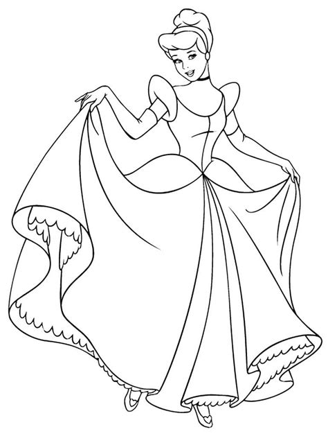 Desenhos De Cinderela Para Colorir Pintar Imprimir Princesa Disney My