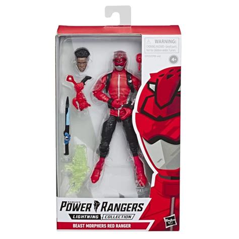 Power Rangers Lightning Collection Beast Morphers Red Ranger Kapow Toys