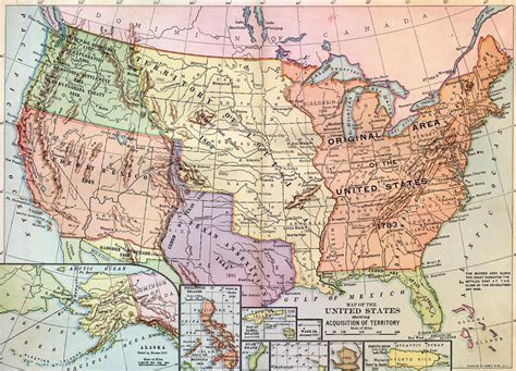 Western Expansion United States Map Map Louisiana History