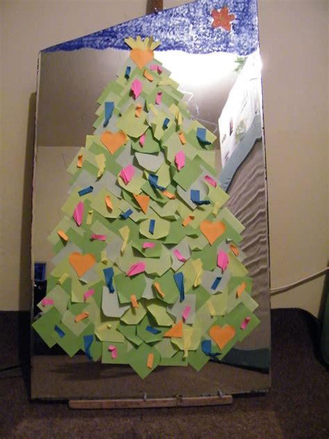 Diy Christmas Tree Out Of Post It Notes Christmas Diy Simple