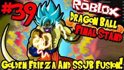Golden Frieza And Super Saiyan Blue Fusion Roblox Dragon Ball Final