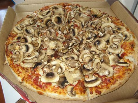 Quadruple Mushroom Pizza From Dominos By Trandoductin On Deviantart