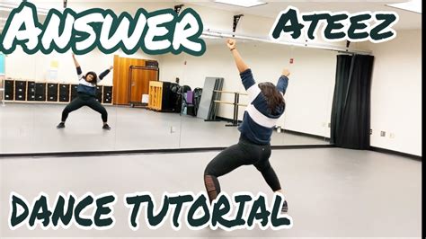 Ateez에이티즈 Answer Dance Tutorial Part 1 Youtube