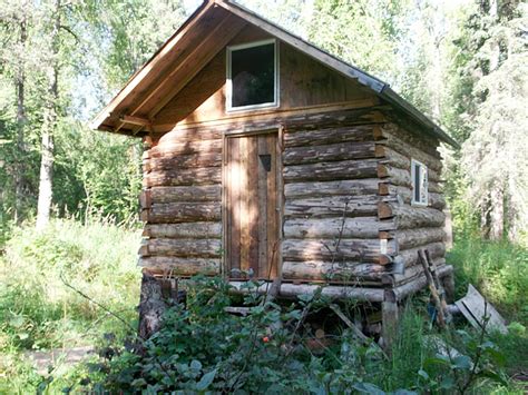 Build Simple Log Cabin Alaska Log Cabins Building A