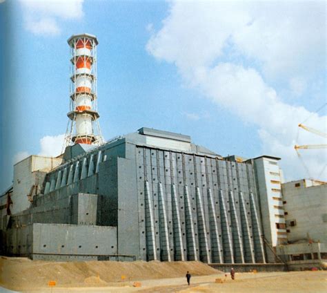 Image captionradioactive material was released into the atmosphere across parts of europe, leading to a rise in cases of thyroid cancer. Newly Built Sarcophagus (1987)- Chernobyl Nuclear Power ...
