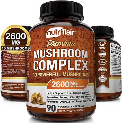boost immunity lower cholesterol and improve heart health with powerful mushroom supplements spy