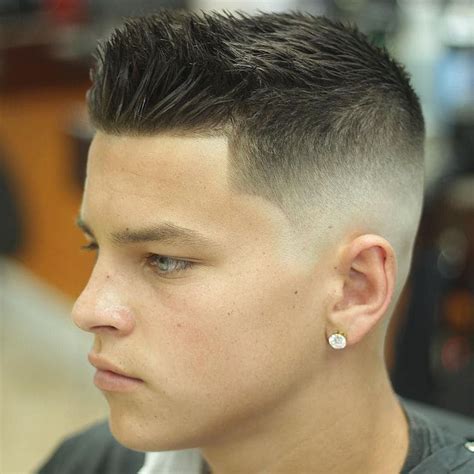A short fade is a short haircut with very short sides and back that are gradually faded close to the skin. 70 Stunning Comb Over Fade Hairstyle Ideas for Men 2016