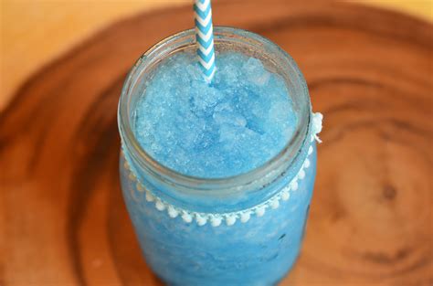 Blue Raspberry Slushie Sparkles To Sprinkles