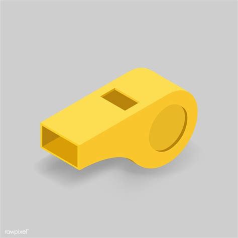 Vector Image Of A Whistle Icon Free Image By Vector