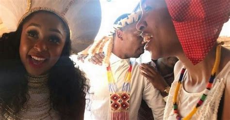 31 Pics Of Minnie Dlaminis Star Studded Traditional Wedding