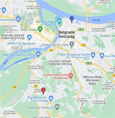 Carigradska Ulica Beograd Mapa Superjoden