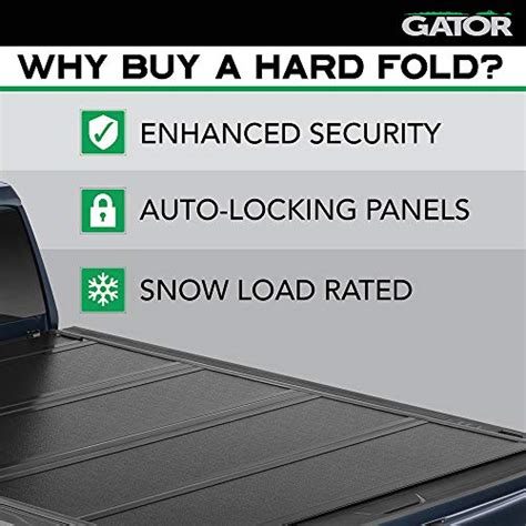 Gator Fx Hard Quad Fold Truck Bed Tonneau Cover 8828227 Fits 2019