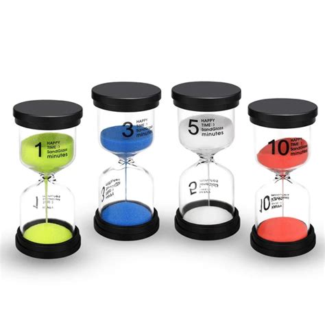Sand Timer Colorful Hourglass Sand Glass Timer Sand Clock Timer For