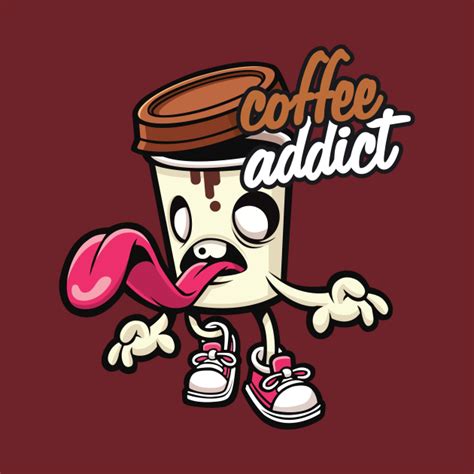 Zombie Coffee Addict Zombie Long Sleeve T Shirt Teepublic