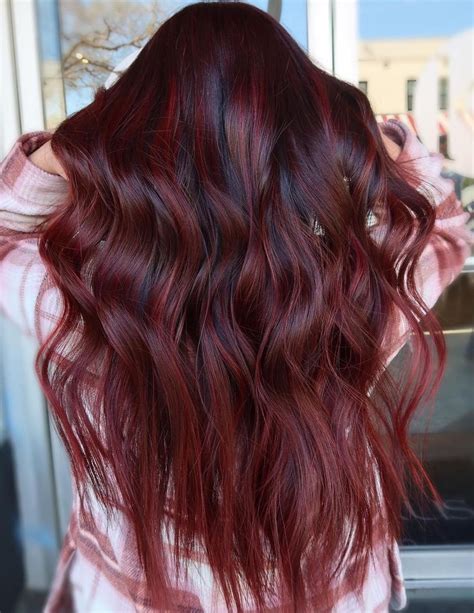 32 Cool Dark Red Hair Ideas To Take Straight To Your Stylist Hairstyle