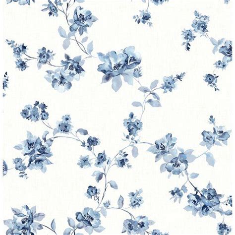 Pin By Diane Moran On Fun Tomorrow Blue Floral Wallpaper Blue Flower