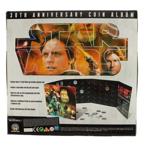 Star Wars 30th Anniversary Darth Vader And Coin Album Moc Strongvision