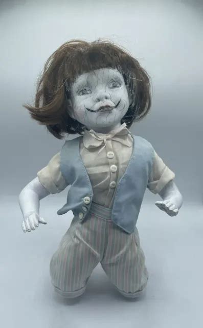 Vintage Creepy Scary Baby Doll Halloween Spooky Prop Horror Haunted