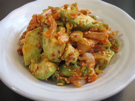 Avocado And Kimchi Hirokos Recipes