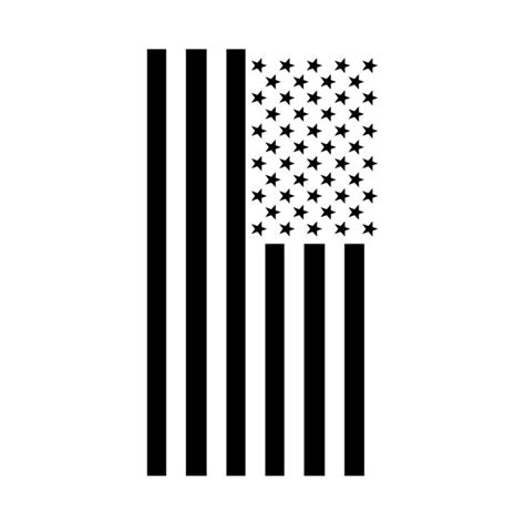 There are three to my knowledge, and. Black & White American Flag - Usa - T-Shirt | TeePublic
