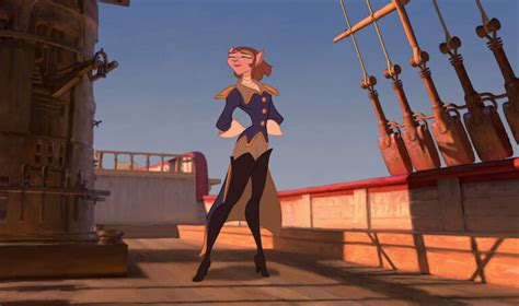 Captain Amelia From Treasure Planet The Harald Siepermann Archive