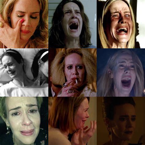 Sarah Paulson Has Been Crying In Every Single Role Let’s Appreciate Our Consistent Queen R