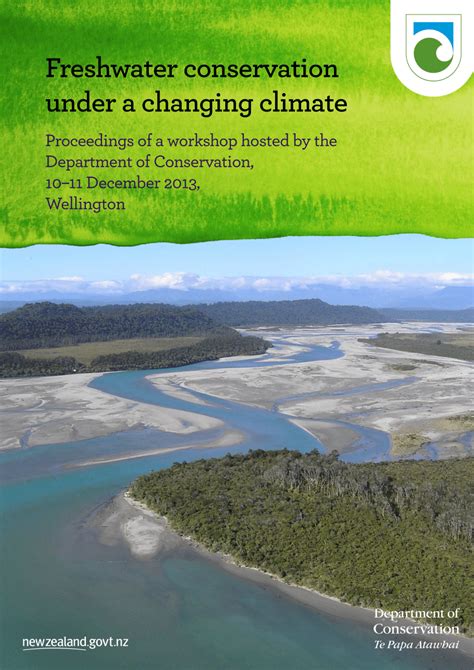 Pdf Freshwater Conservation Under A Changing Climate