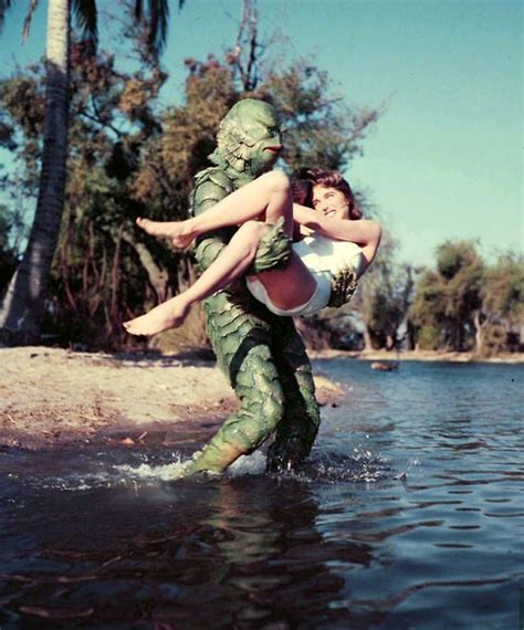 The Creature In Color Black Lagoon Movie Monsters Classic Horror Movies