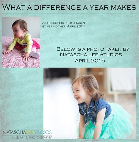 Denver Childrens Photography What A Difference A Year Makes