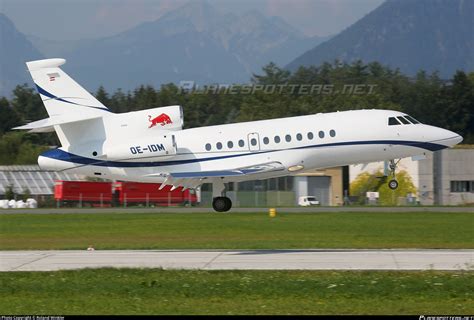 Oe Idm Red Bull The Flying Bulls Dassault Falcon Ex Photo By