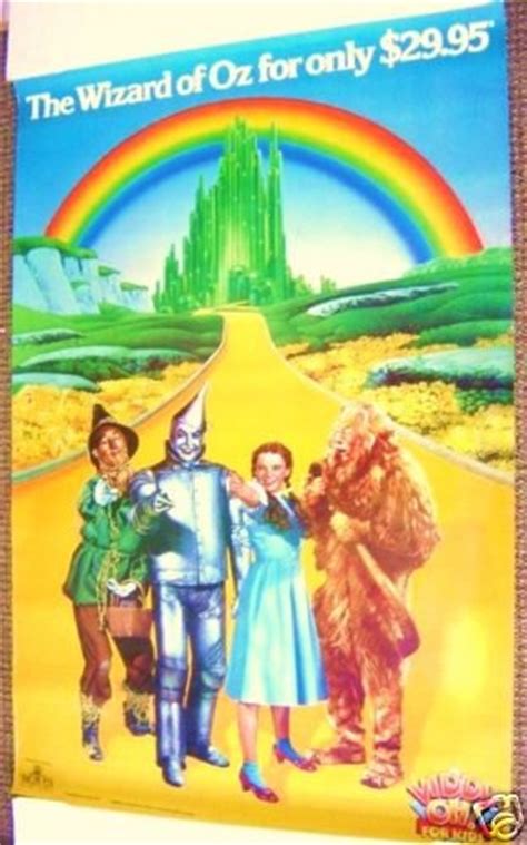 The Wizard Of Oz Poster Emerald City Judy Garland Mgm