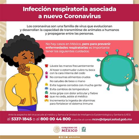 Prevención de infección por coronavirus CVOED Centro virtual de