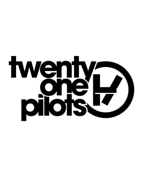 Pegatina Twenty One Pilots Logo Twenty One Pilots Pegatinas Series