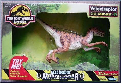 Kenner Jurassic Park The Lost World Electronic Snap Jaw Velociraptor