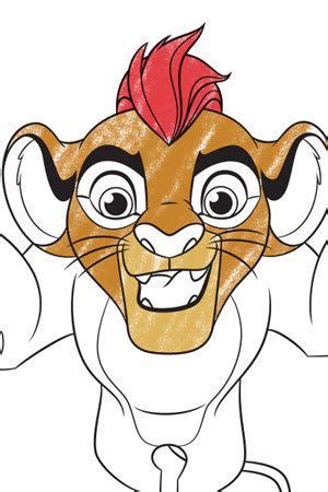 Kion Colouring page | Disney junior, Lion guard, Lion guard party