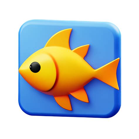 Fish 3d Icon Illustration 28246194 Png