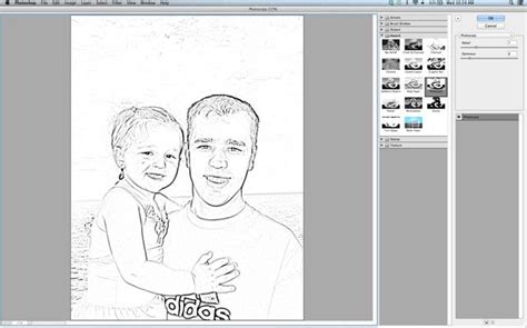 How To Make A Coloring Page In Photoshop - George Mitchell's Coloring Pages
