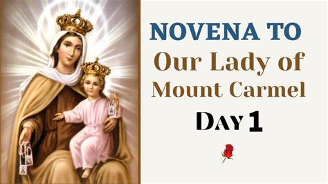 Novena To Our Lady Of Mount Carmel Day YouTube