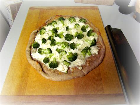 White Broccoli Pizza Foodie Loves Fitness