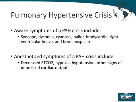 Ppt Pulmonary Artery Hypertension And Anesthesia Powerpoint
