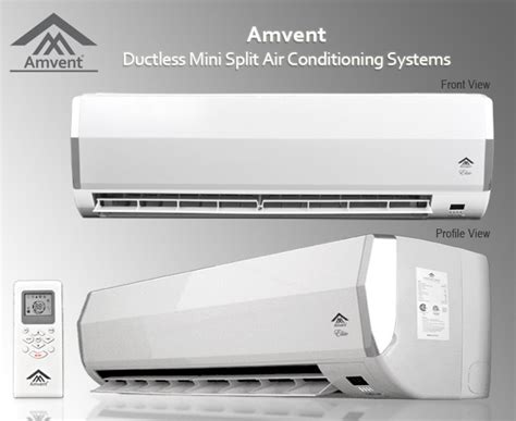 Amvent 12000 Btu Ductless Mini Split Ac Unit Ac World