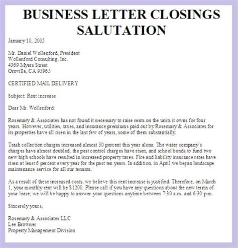 salutation business letters apparel dream