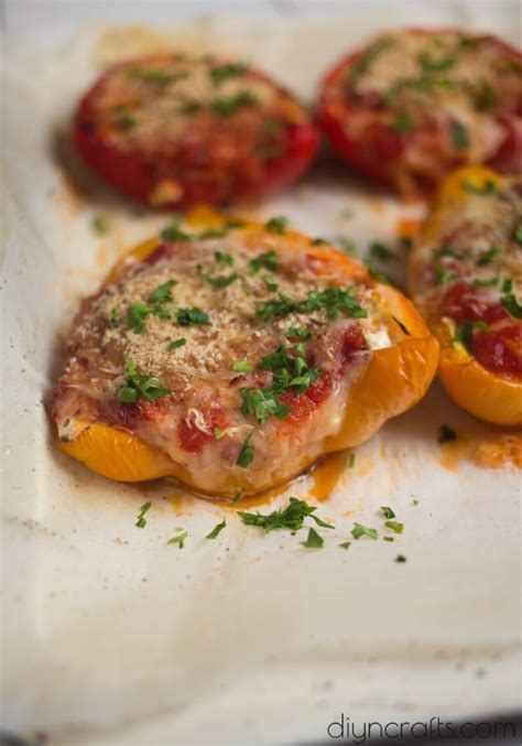 Yummy Three Cheese Stuffed Peppers Are A Wonderful Italian Meal In One