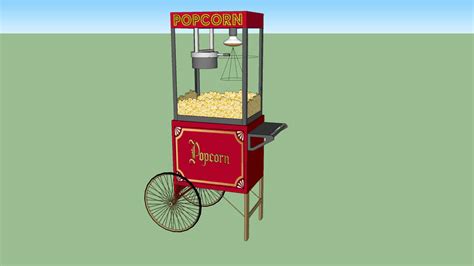 Cretors 6oz Goldrush Popcorn Machine 3d Warehouse
