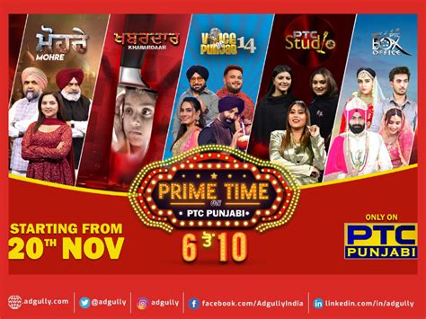 Ptc Punjabi Unveils New Prime Time Content