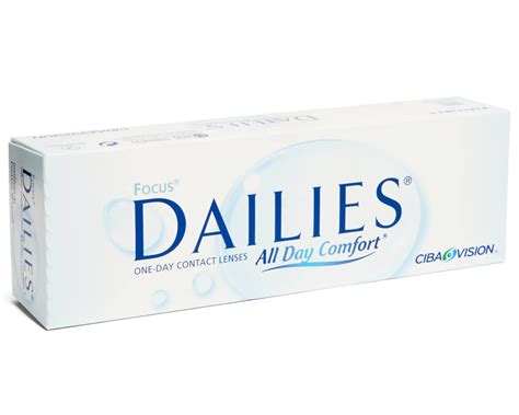 Focus Dailies All Day Comfort Daily Disposables Contact Lenses